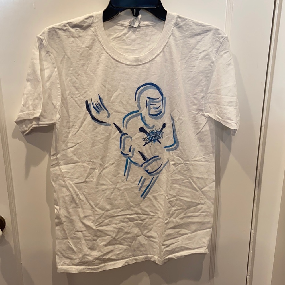 Alameda attack white T-shirt